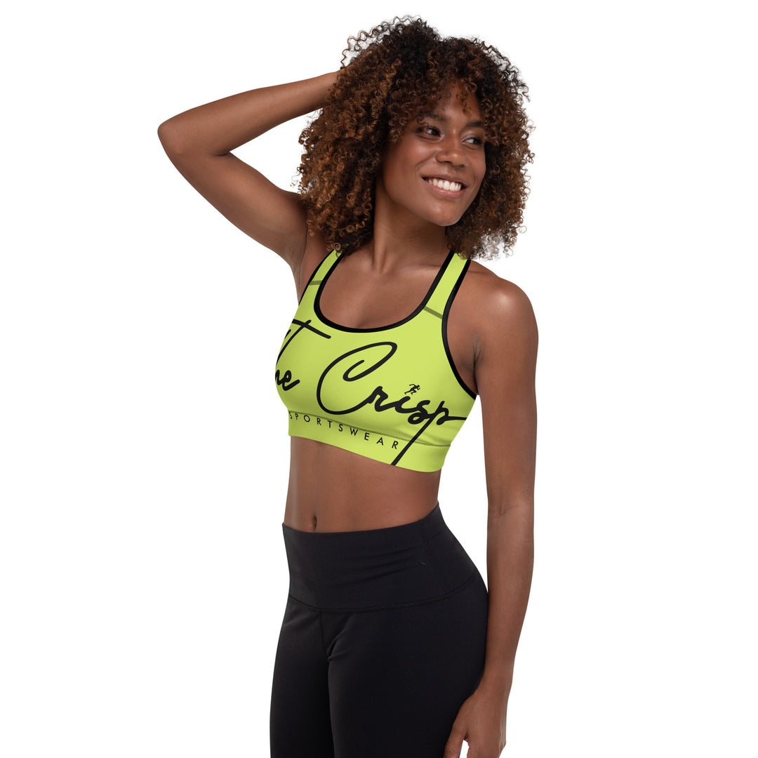 'Wholly Guacamole' Padded Sports Bra