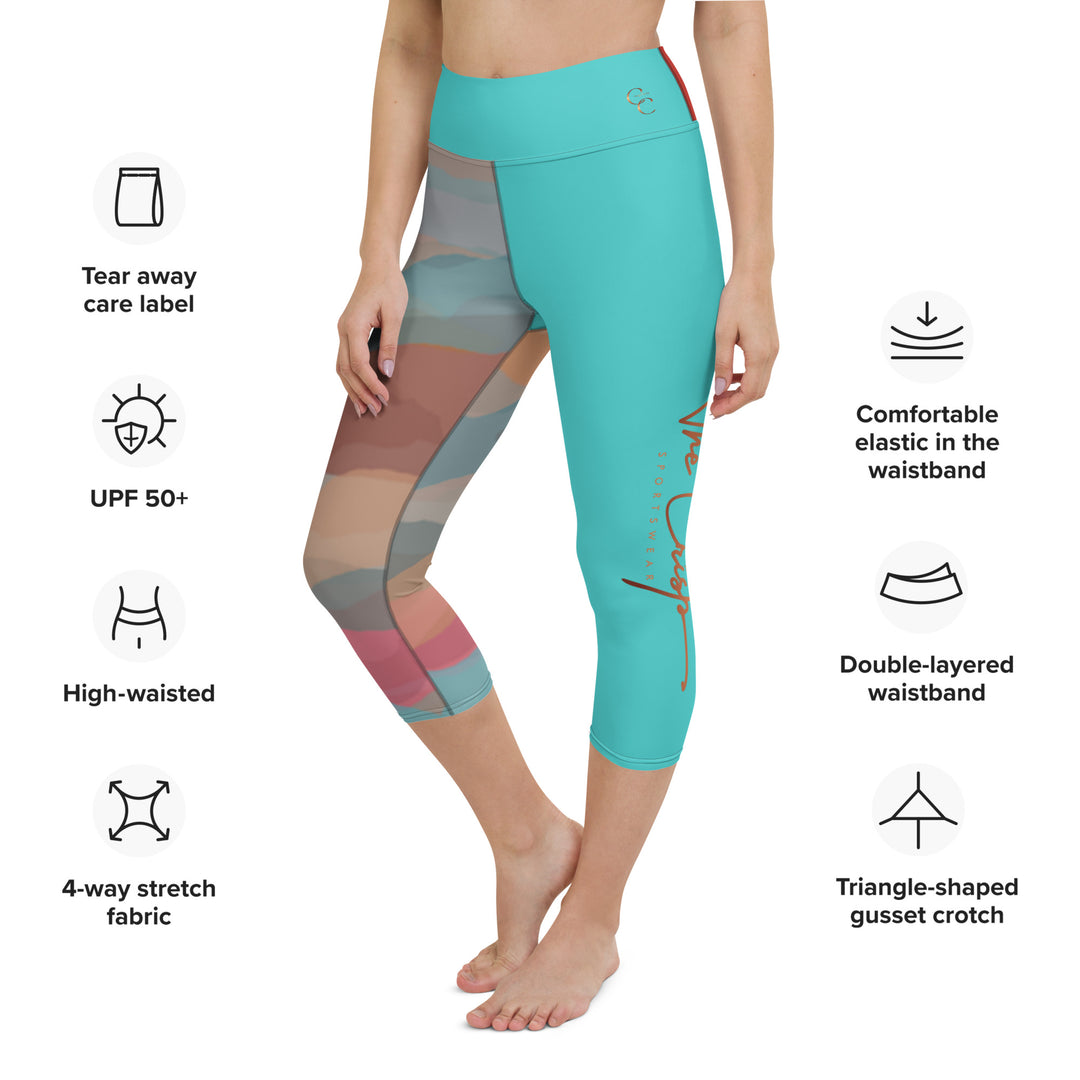 'BelikeHarley' Yoga Capri Leggings