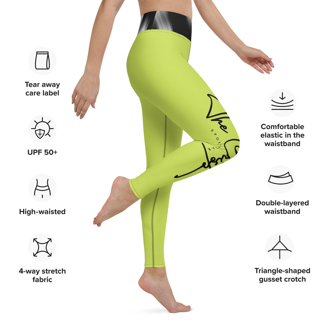 'Wholly Guacamole' Yoga Leggings